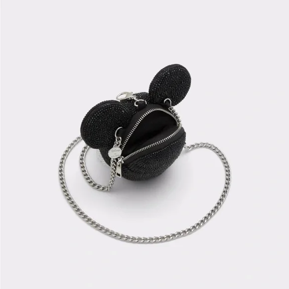 Disney 100 x Aldo Crystal Platinum Mickey Mouse Micro Purse (Limited Edition)